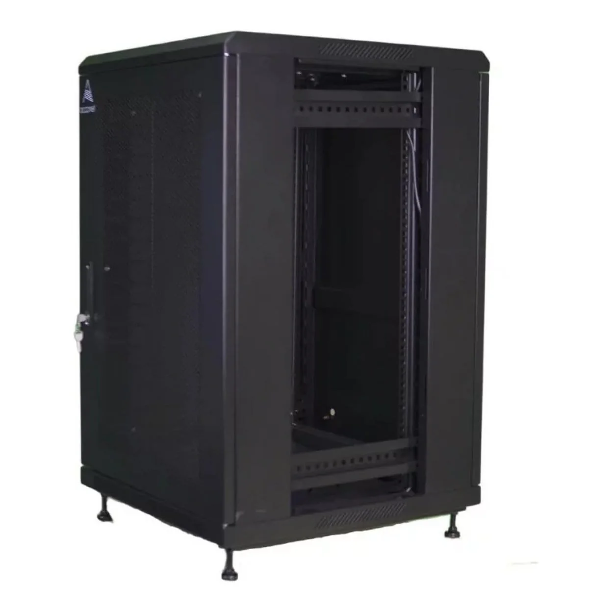 Acconet 18U Unassembled Floor Standing 600mm Cabinet Perforated SH05A-6618A-P - Image 2
