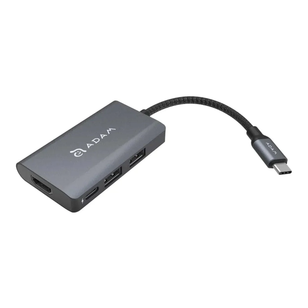 Adam Elements CASA A01m 4-in-1 Type-C Hub Grey AAPADHUBA01MGY - Image 2
