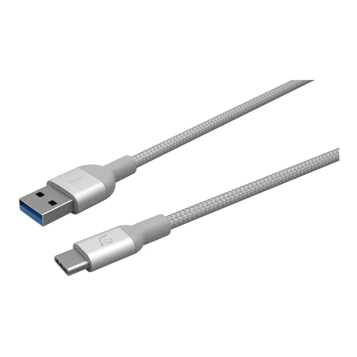 Adam Elements CASA M100+ Type-C to Type-A Charging Cable 1m Silver ACBADM100PSL - Image 4