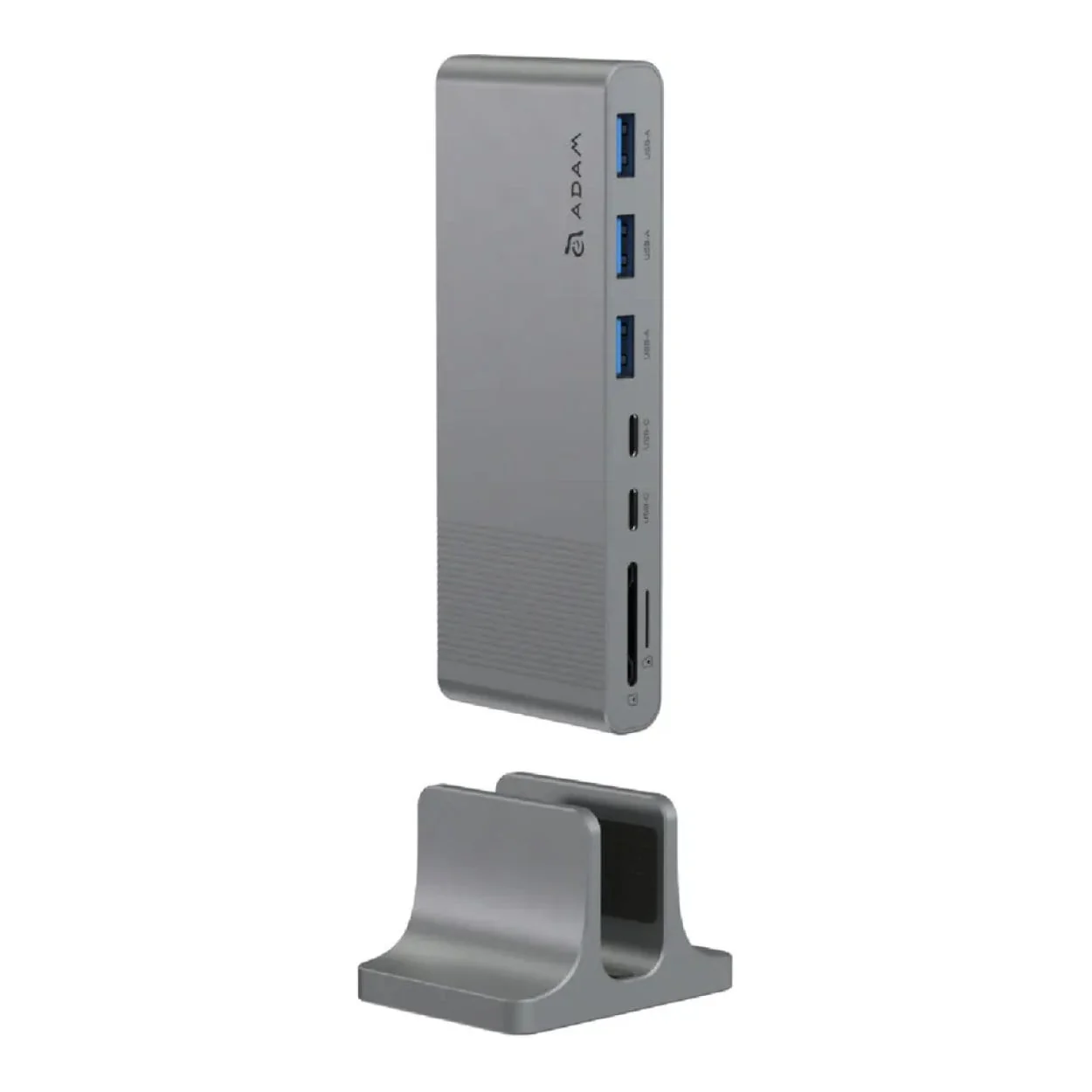 Adam Elements CASA Pro S 12-in-1 Type-C Hub Grey AAPADHUBPROSGY - Image 3