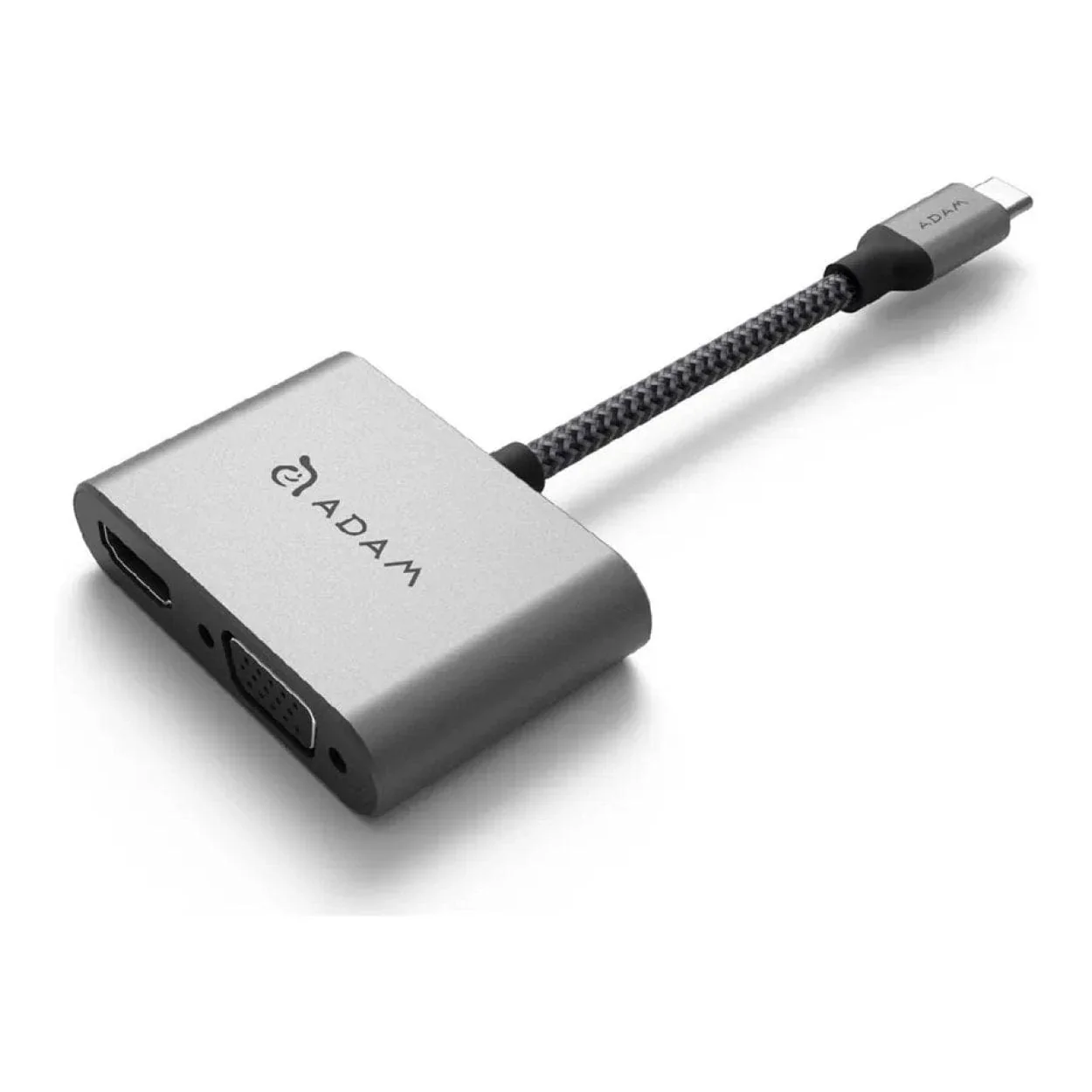 Adam Elements CASA VH1 2-in-1 Type-C Hub Grey AAPADHUBVH1GY - Image 2