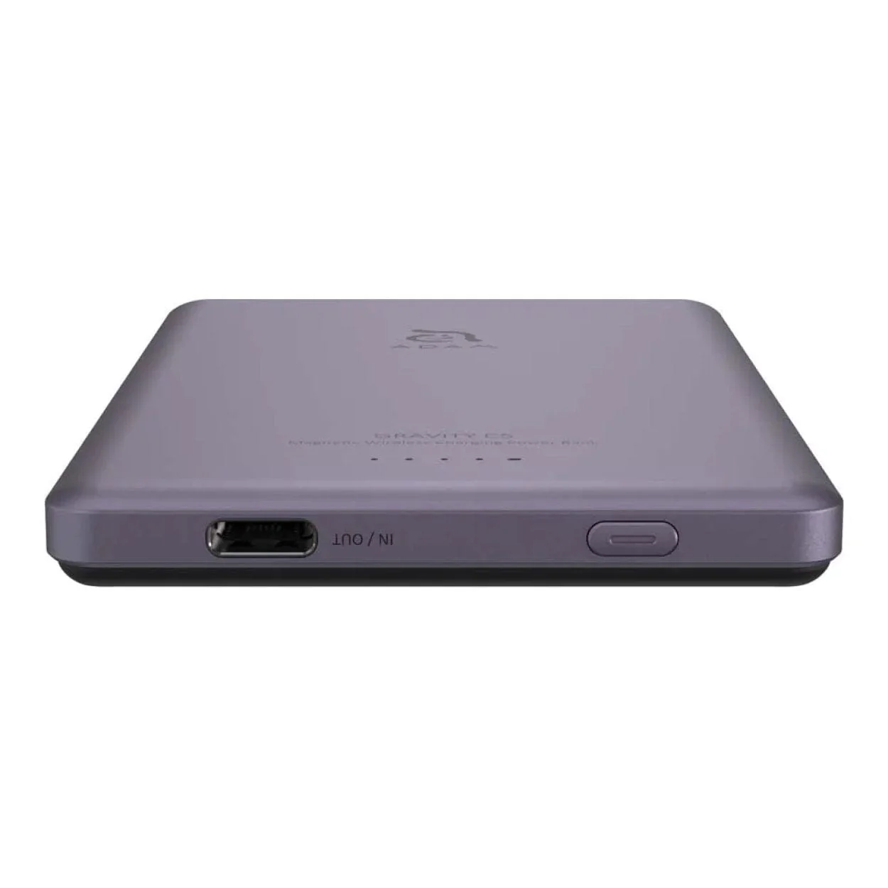 Adam Elements GRAVITY C5 5000mAh Wireless Ultra Slim Power Bank Purple APBADGVC5PP - Image 13