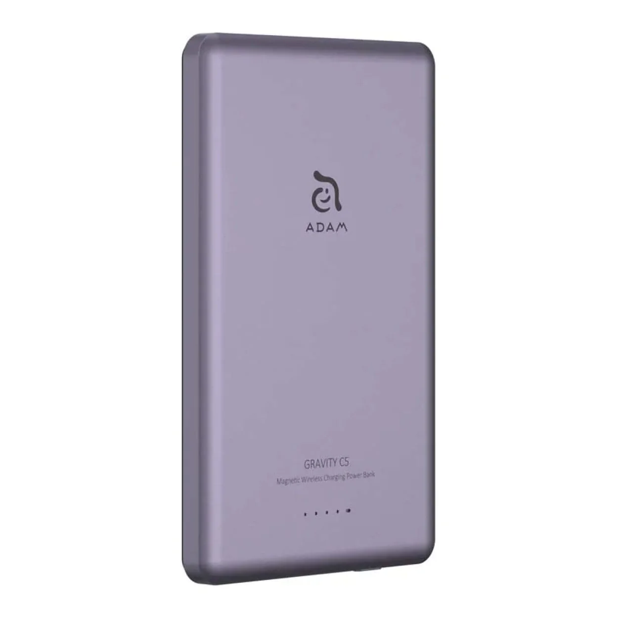 Adam Elements GRAVITY C5 5000mAh Wireless Ultra Slim Power Bank Purple APBADGVC5PP - Image 6