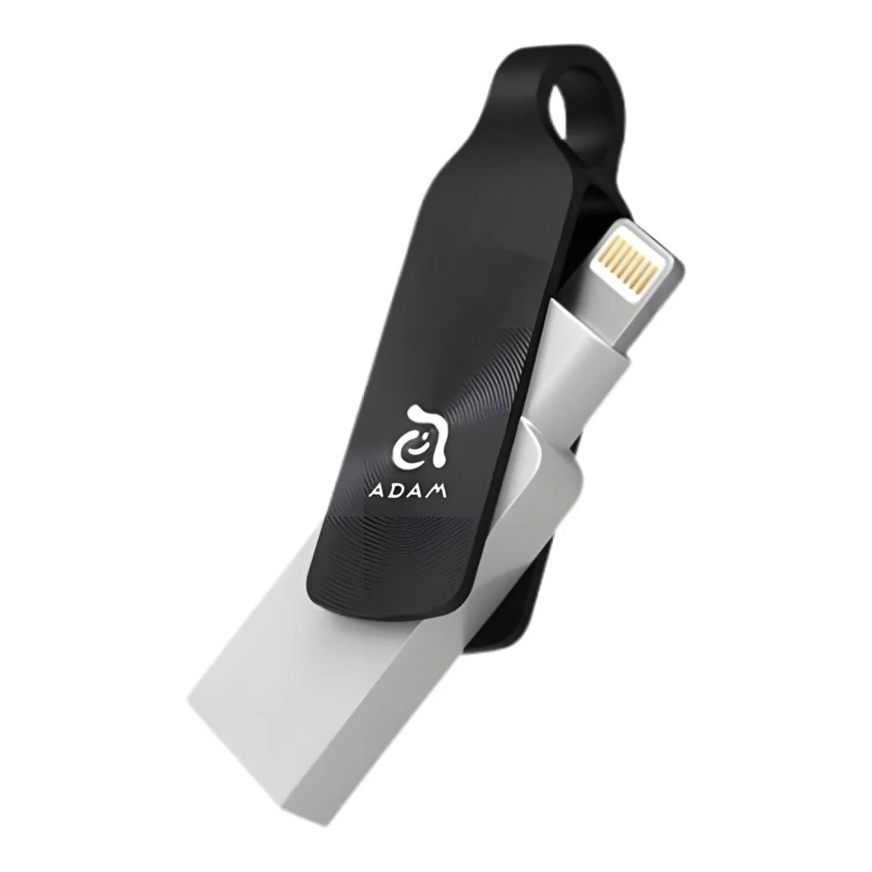 Adam Elements iKlips Duo+ 32GB Lightning to Type-A USB Flash Drive Black - Image 2