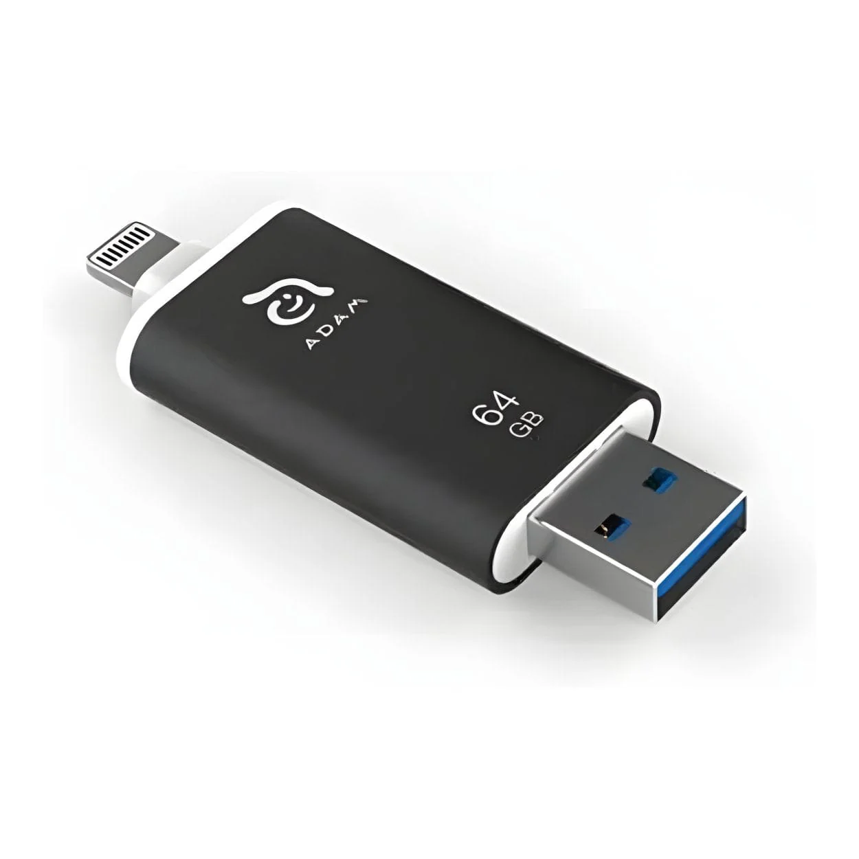 Adam Elements iKlips II 64GB Lightning Flash Drive Grey ADRAD64KL2GY-1 - Image 2