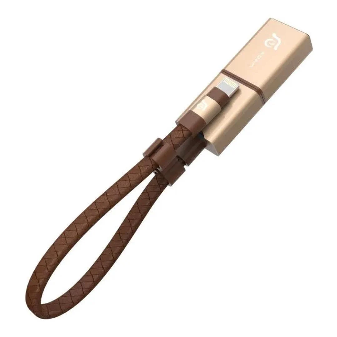 Adam Elements iKlips Wizard 2-in-1 Lightning MicroSD Card Reader Gold ACRAD0GWIZDGD