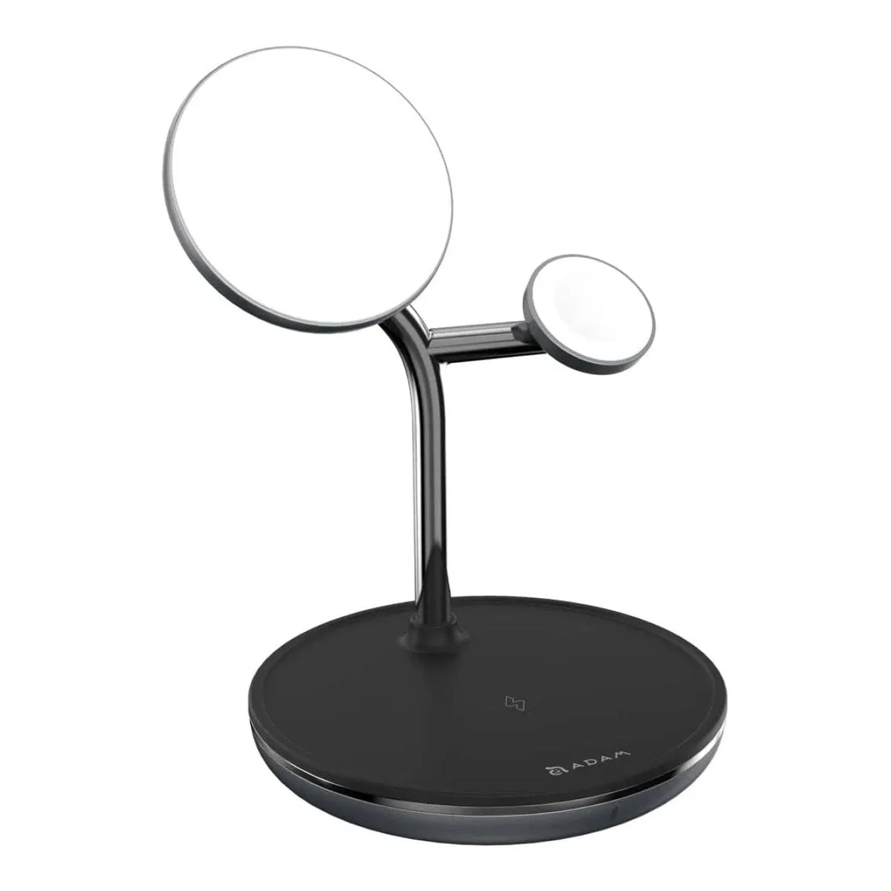 Adam Elements OMNIA M3+ 3-in-1 Wireless Charging Station Black APAADM3PUSBK - Image 2