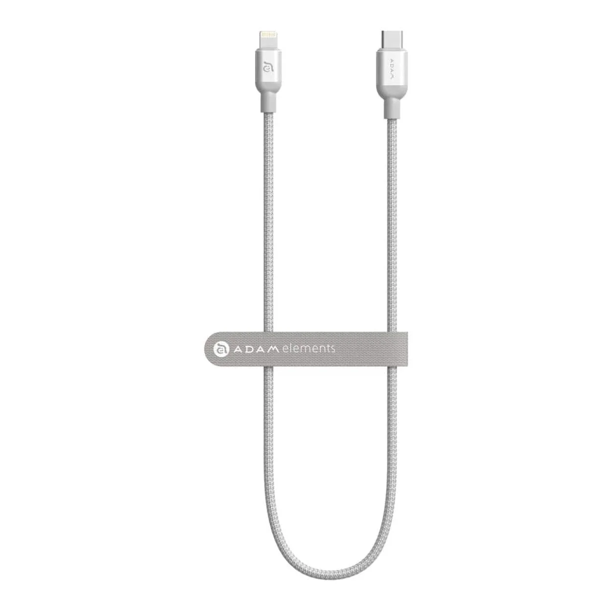 Adam Elements PeAk II C120B Type-C to Lightning Cable 1.2m Silver ACBADCL120BSL - Image 5