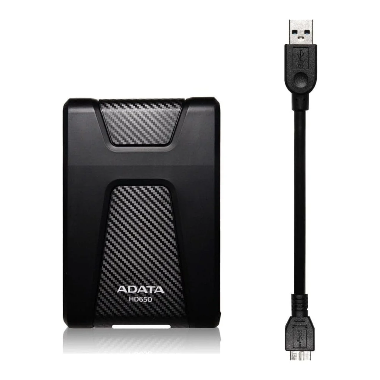 ADATA DashDrive Durable HD650 1TB Black External Hard Drive AHD650-1TU3-CBK - Image 4
