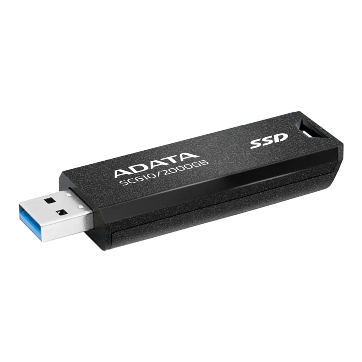 ADATA SC610 2TB USB-A 3.2 Black USB Flash Drive SC610-2000G-CBK/RD - Image 5