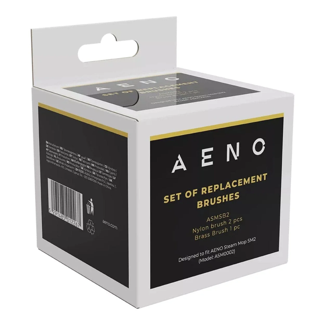 AENO ASMSB2 Plastic Scraper Brush with Metal Scraper Brush for Steam Mop SM2 - Image 2