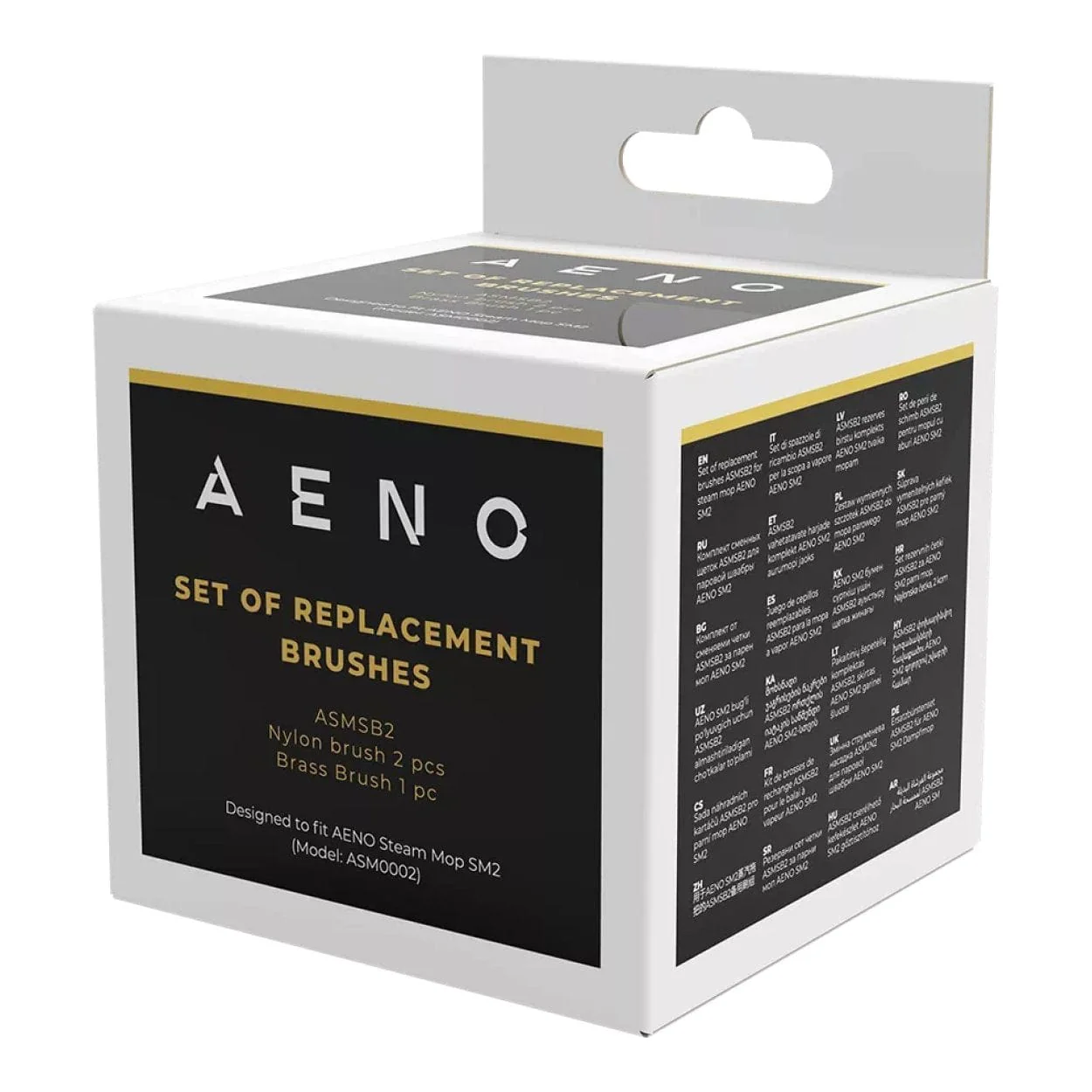 AENO ASMSB2 Plastic Scraper Brush with Metal Scraper Brush for Steam Mop SM2 - Image 3