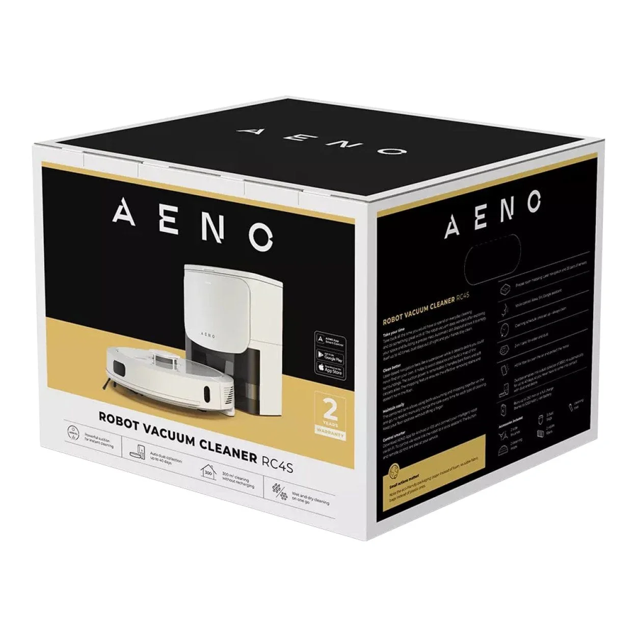 AENO RC4S Robot Vacuum Cleaner ARC0004S - Image 3