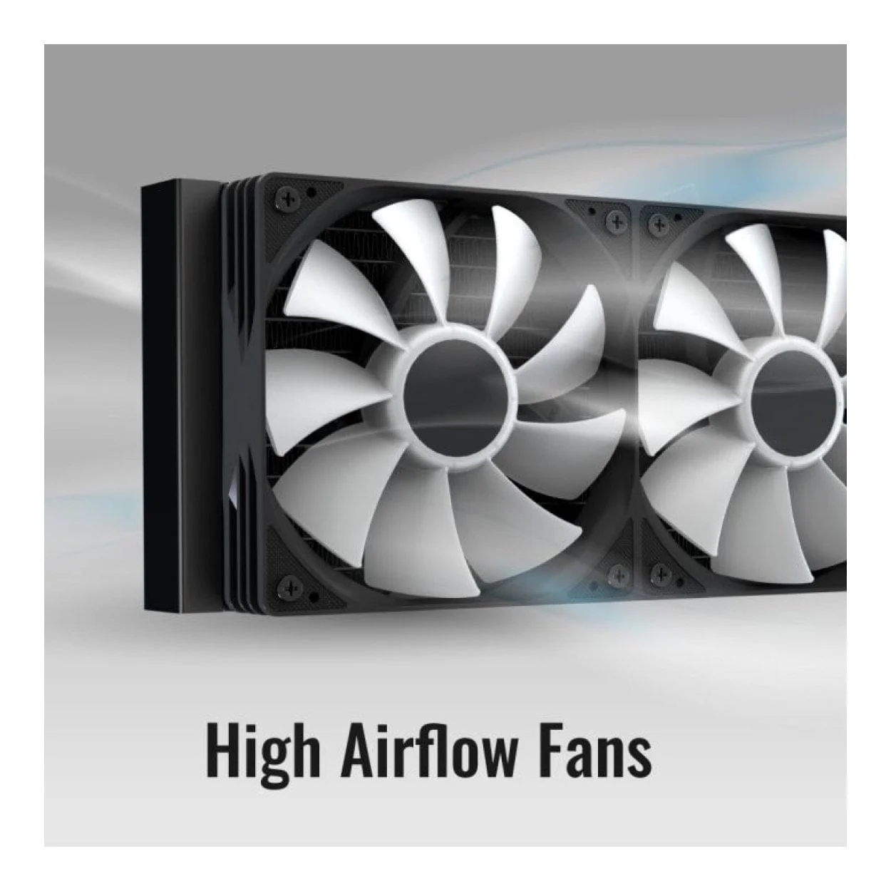 AeroCool Abyss L360 360mm ARGB CPU Liquid Cooler Black ACLA-AB36117.11 - Image 6