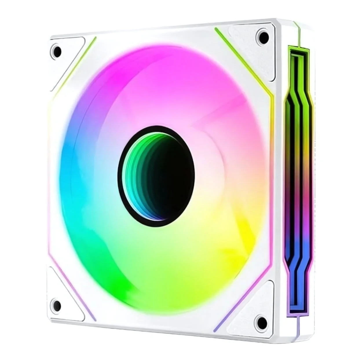 Aerocool Phantom M-3 120mm Infinity Mirror ARGB Fan - White PM3-120 PWN ARGB-W - Image 7