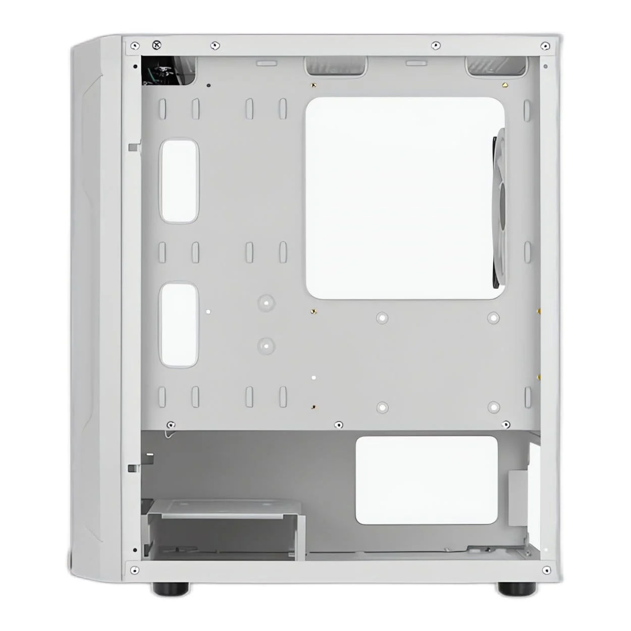 Aerocool Trinity Mini Tower PC Case White ACCS-PV32133.21 - Image 4
