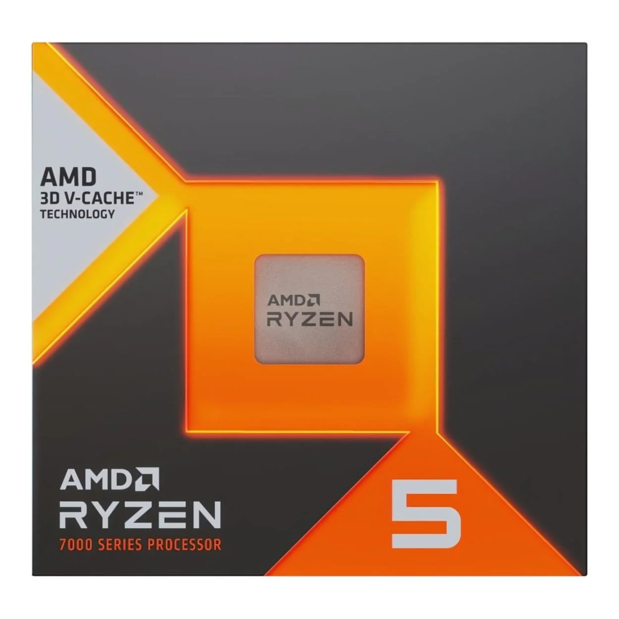 AMD Ryzen 5 7500X3D CPU - AMD Ryzen 5 6-Core 4GHz Socket AM5 Processor 100-100001904WOF - Image 3