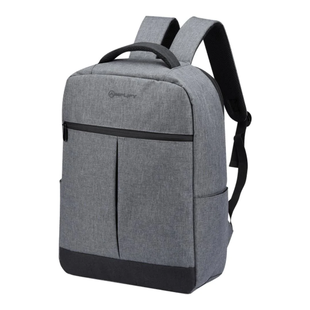 Amplify Ingwe 15.6-inch Notebook Backpack Black and Charcoal AM-10010-BKCH