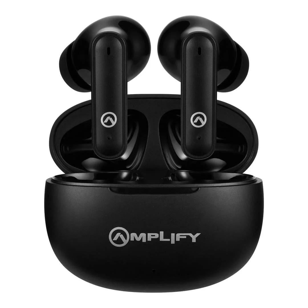 Amplify True GO Series Wireless Earphones Black AM-2222-BK-PDQ