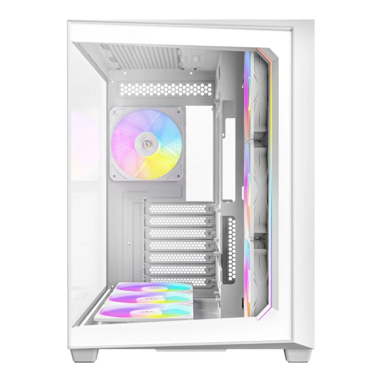 Antec C5 ARGB ATX DUAL Mid-Tower Gaming PC Case White - Image 3