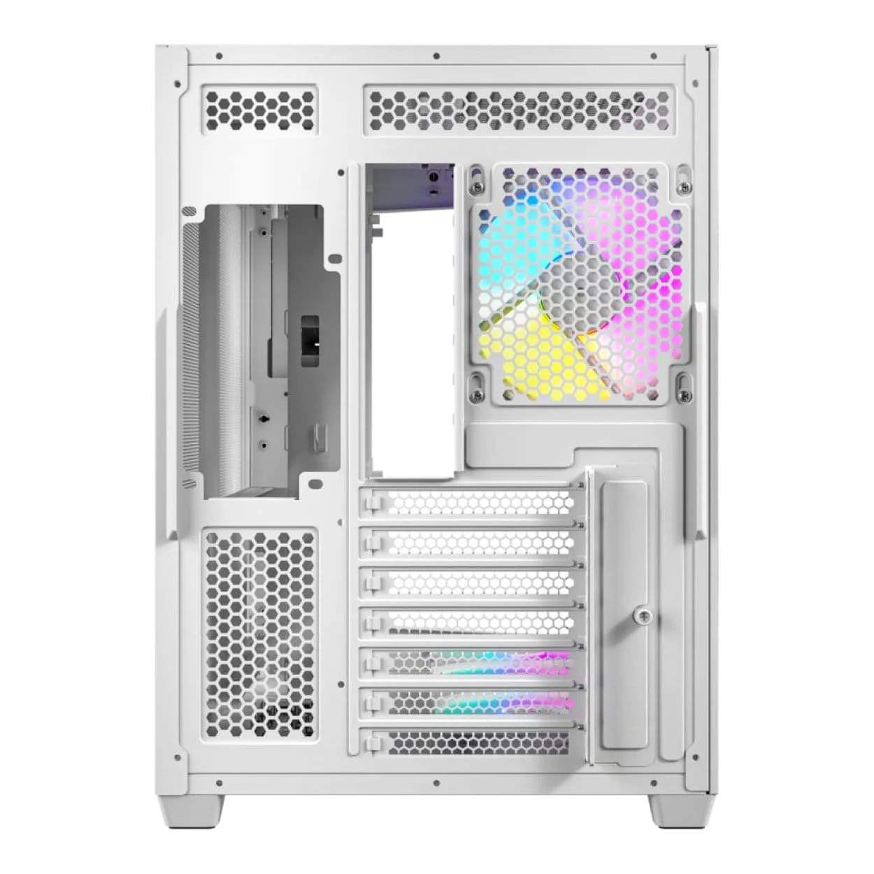 Antec C5 ARGB ATX DUAL Mid-Tower Gaming PC Case White - Image 5
