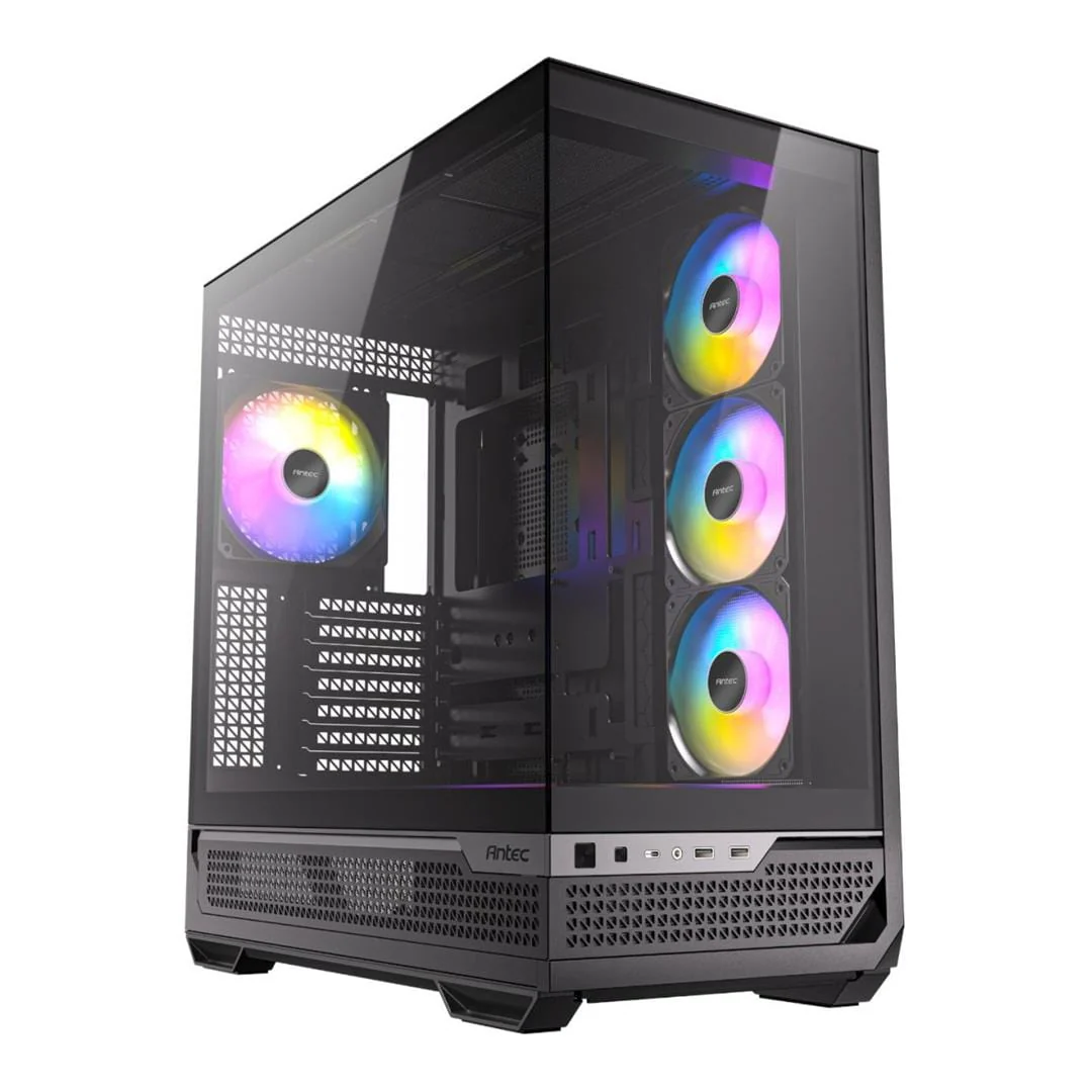 Antec C7 ARGB E-ATX Mid-Tower Gaming PC Case Black