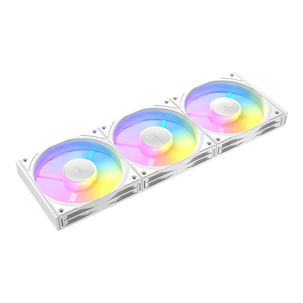 Antec Connect 120 Reverse ARGB PWM Case Fan 3-pack - White - Image 3