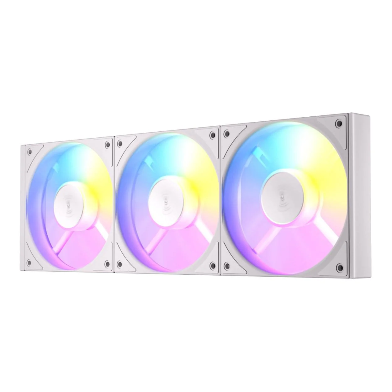 Antec Connect 120 Reverse ARGB PWM Case Fan 3-pack - White - Image 4