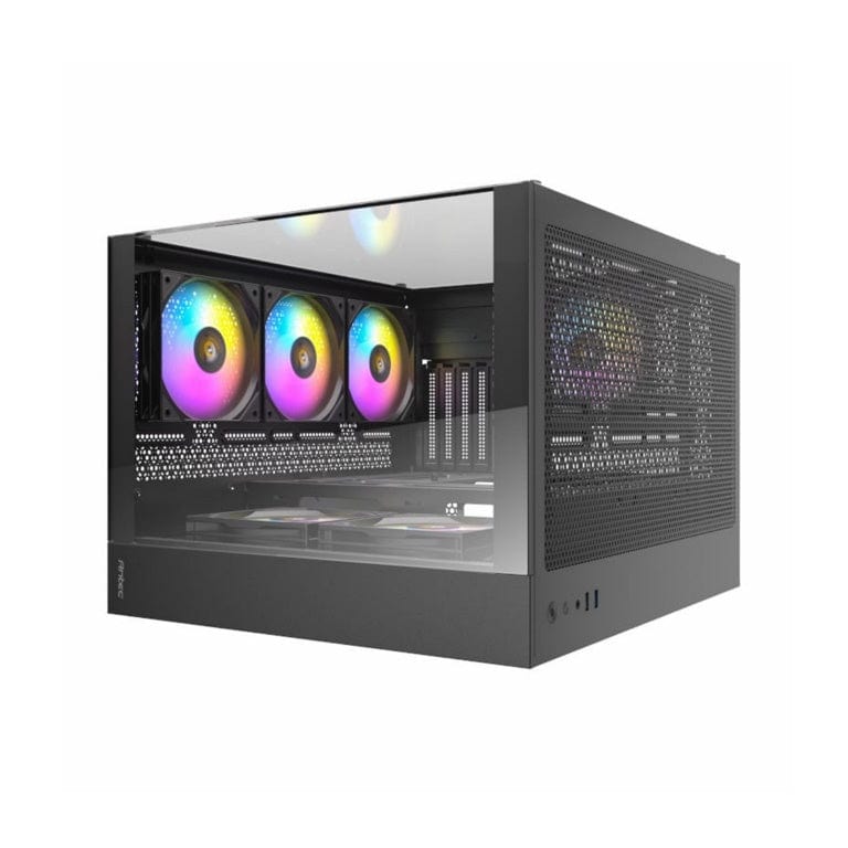 Antec CX800 RGB Elite Mid Tower Dual Chamber Gaming PC Case Black - Image 6