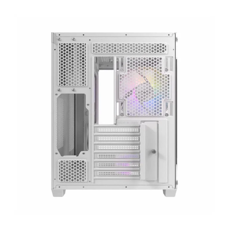Antec CX800 RGB Elite Mid-Tower Dual Chamber Gaming PC Case White - Image 3