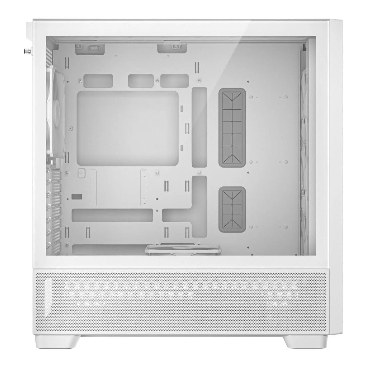 Antec FLUX Mid-Tower E-ATX Gaming PC Case White - Image 3