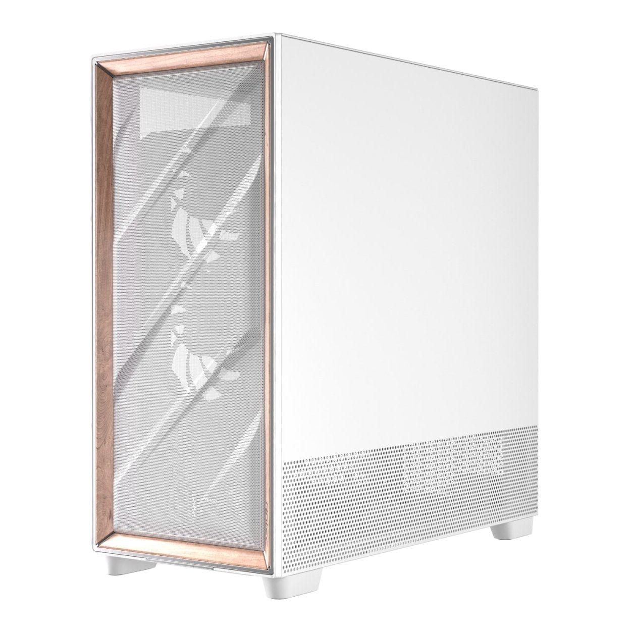 Antec FLUX PRO E-ATX Mid-Tower Gaming PC Case White - Image 3