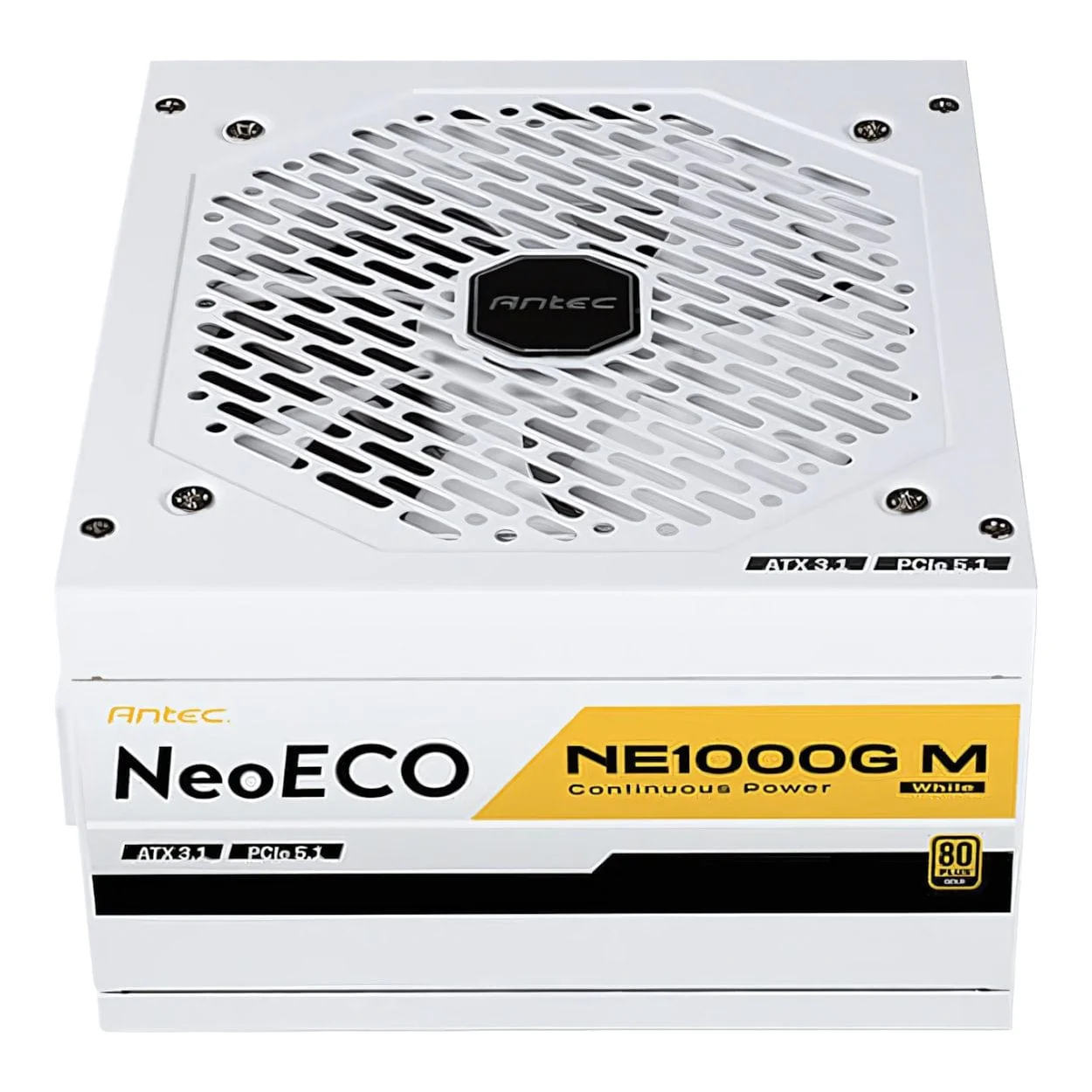 Antec NeoEco 1000W Gen5 80 Plus Gold Fully Modular Power Supply - White - Image 3