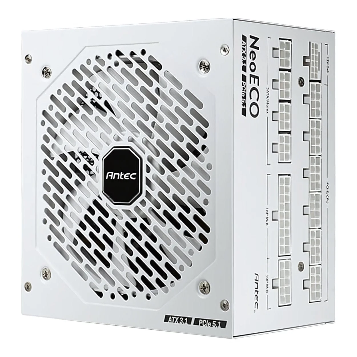 Antec NeoEco 1000W Gen5 80 Plus Gold Fully Modular Power Supply - White - Image 5