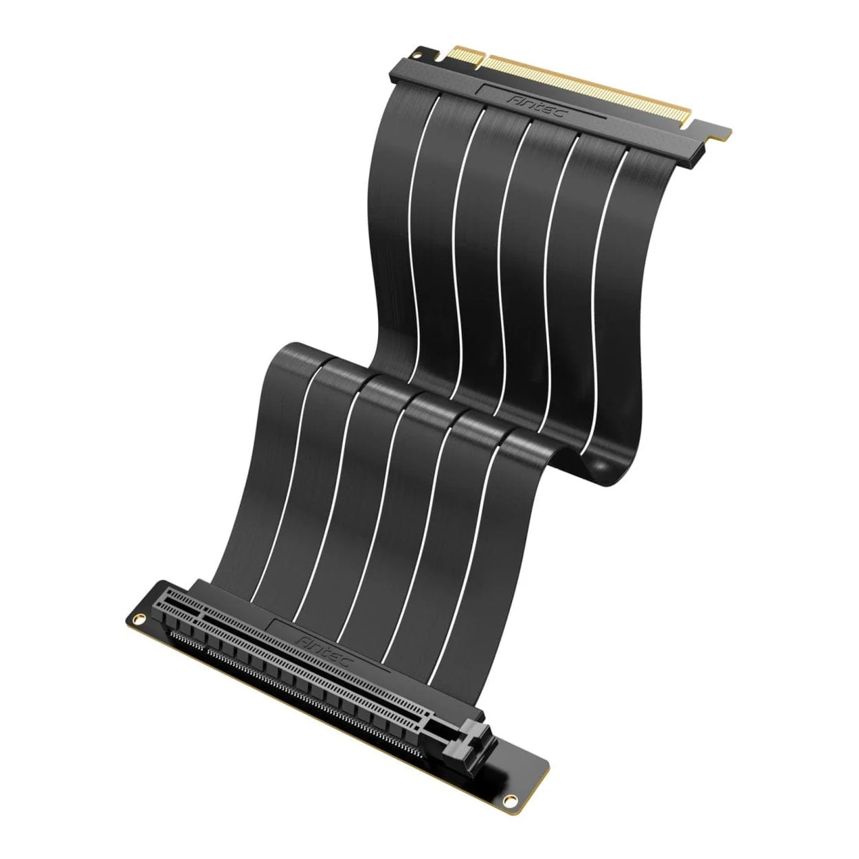 Antec Shift ARGB RTX 40 Vertical GPU Bracket with PCIe 4.0 Riser Cable - Black AT-ARCVB-BK190-A-PCIE4-RTX40 - Image 2