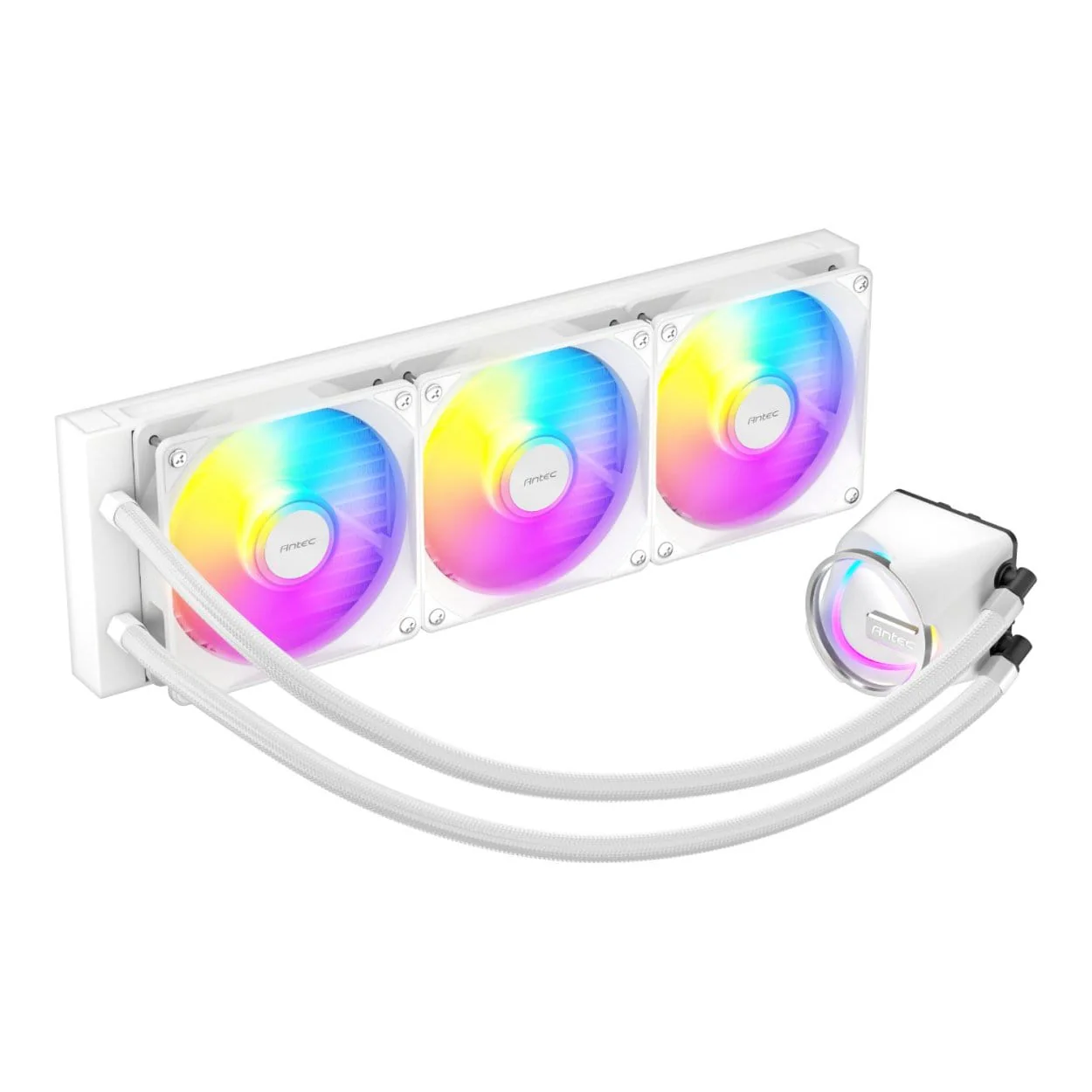 Antec Skeleton 360 ARGB All-in-One CPU Liquid Cooler White - Image 2