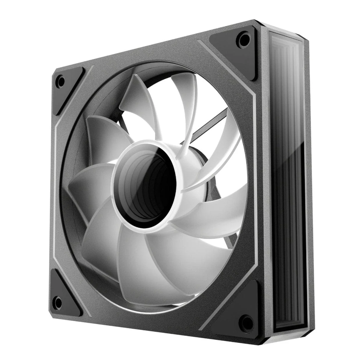 Antec Vision PWM 120mm ARGB Reverse Infinity Mirror Case Fan Black 3-pack - Image 5