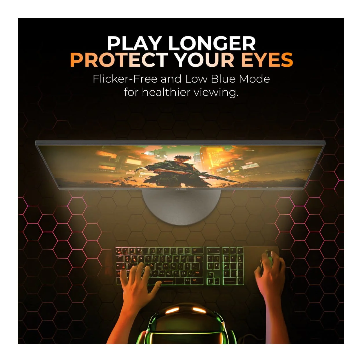 AOC 24B30HM2 23.8-inch 1920 x 1080p FHD 16:9 100Hz 1ms LED VA Monitor - Image 11