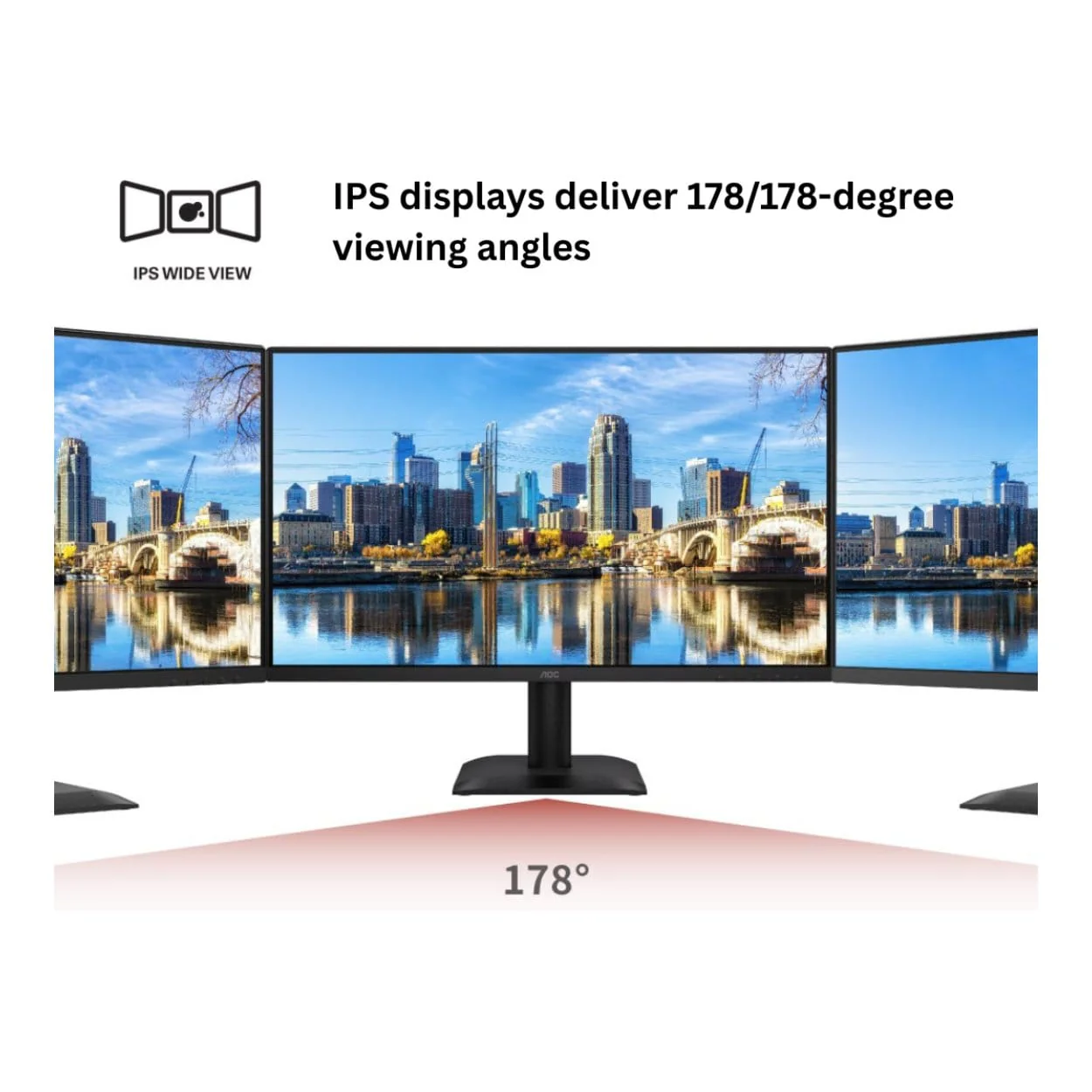 AOC 24E40L 23.8-inch 1920 x 1080p FHD 16:9 144Hz 0.5ms LED IPS Circular Polarized Monitor - Image 18