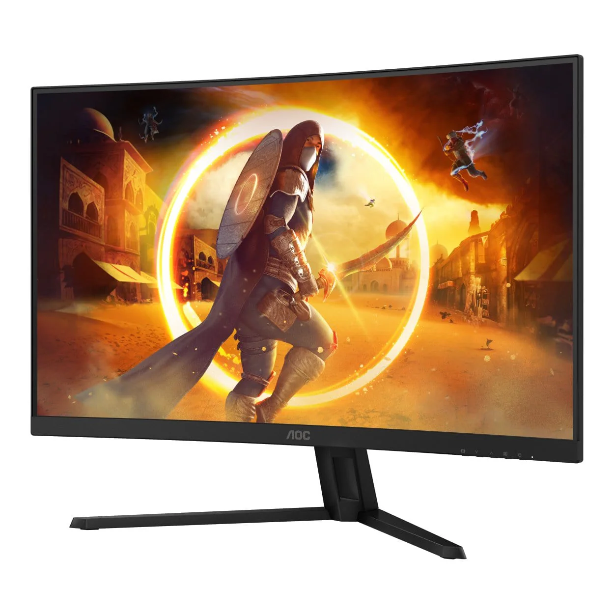AOC CQ32G4VE 31.5-inch 2560 x 1440p QHD 16:9 180hz 0.5ms LED VA Curved Gaming Monitor - Image 3