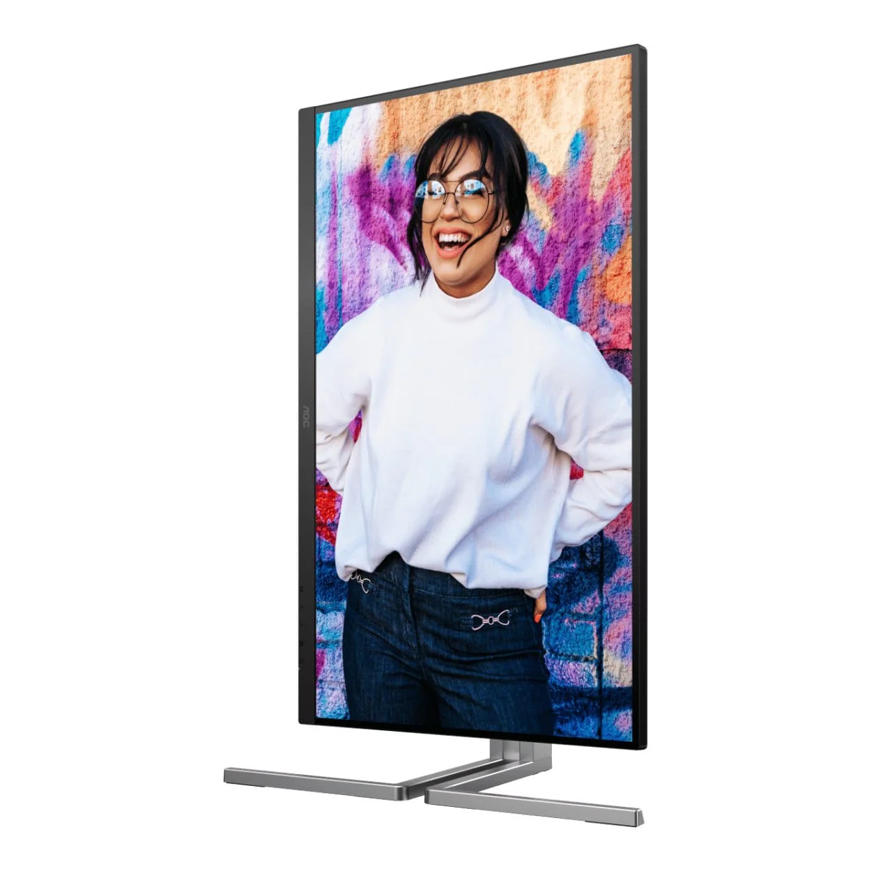 AOC U3 U27U3XD 27-inch 3840 x 2160p 4K UHD 16:9 144Hz 0.5ms LED IPS Dual Refresh Rate Graphic Pro Monitor - Image 6