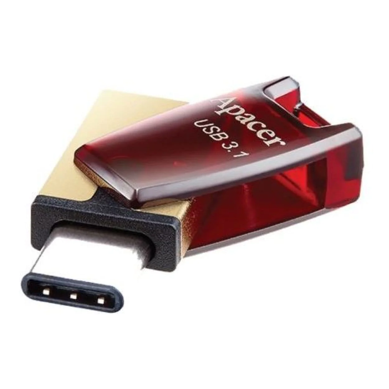 Apacer AH180 64GB USB Flash Drive Red AP64GAH180R-1 - Image 4