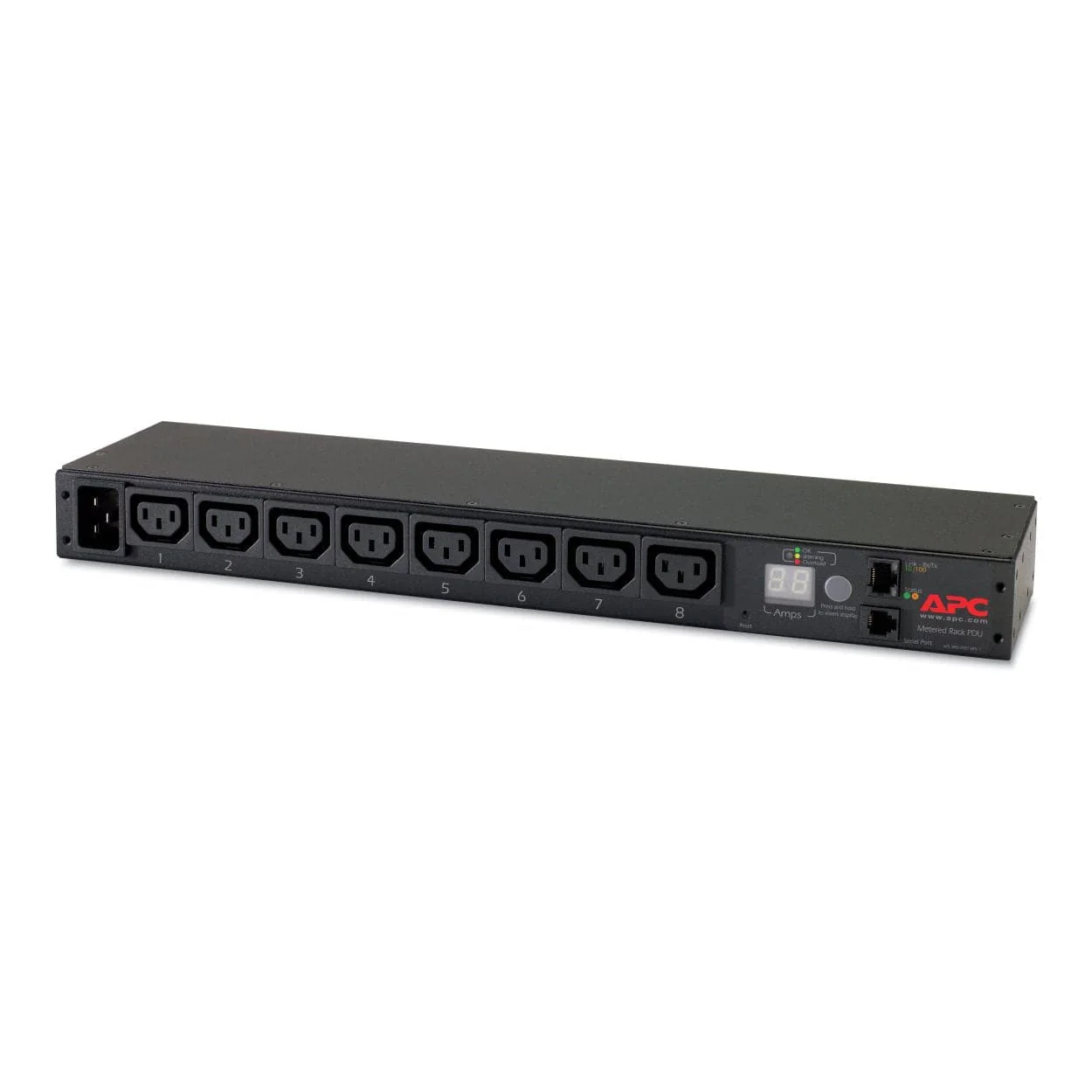APC AP7821B 1U Rack Metered 16A 208/230V 8 x C13 Power Distribution Unit - Image 2