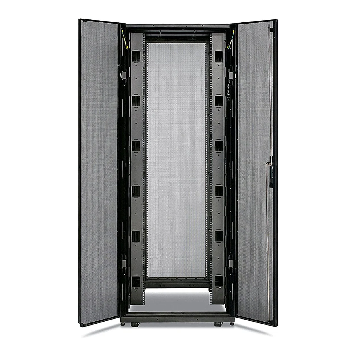 APC NetShelter SX AR3350 42U 750mm x 1200mm Server Cabinet with Black Sides - Image 2