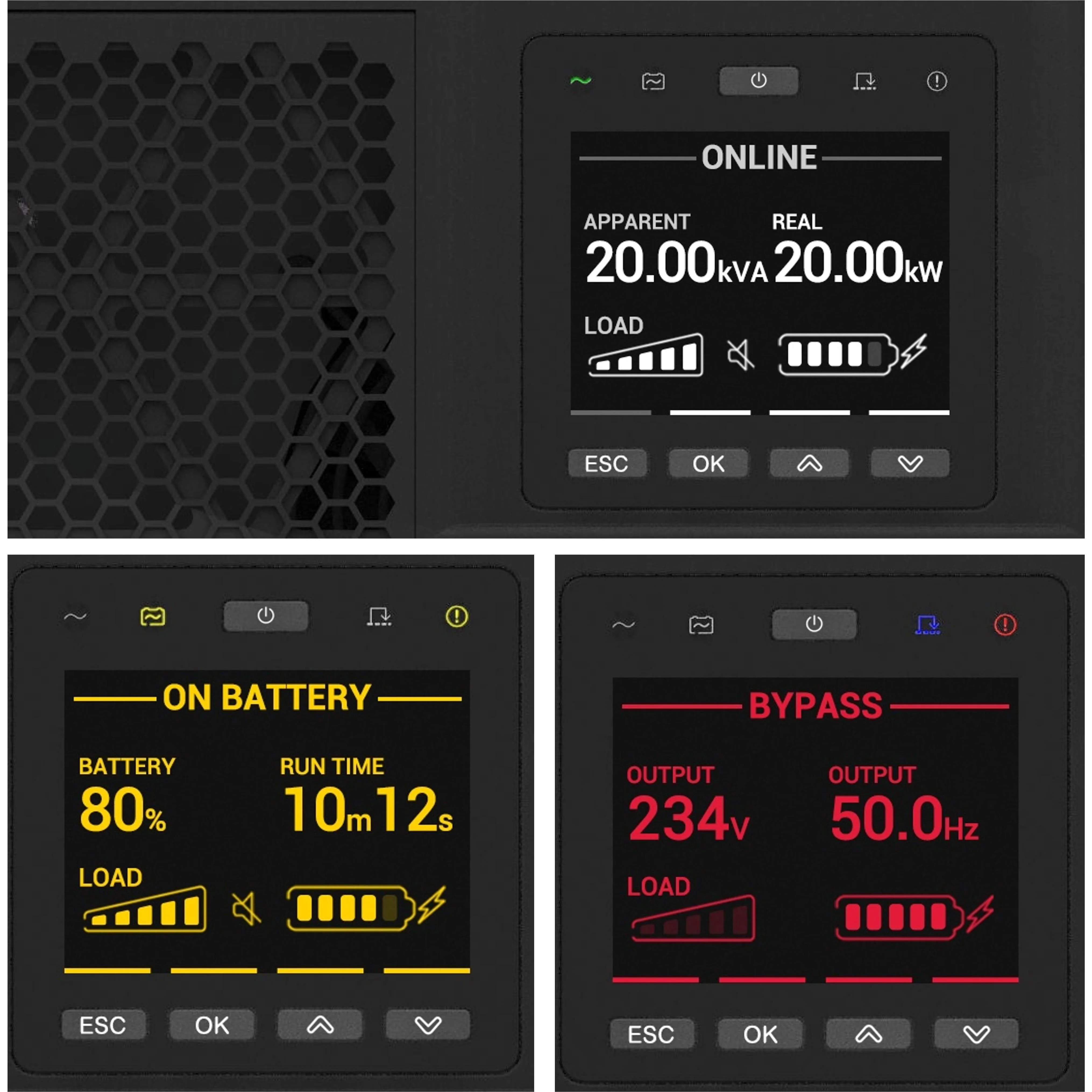 APC SRTG15KXLI 15kVA 15000W Double-conversion Online Uninterruptible Power Supply - Image 5