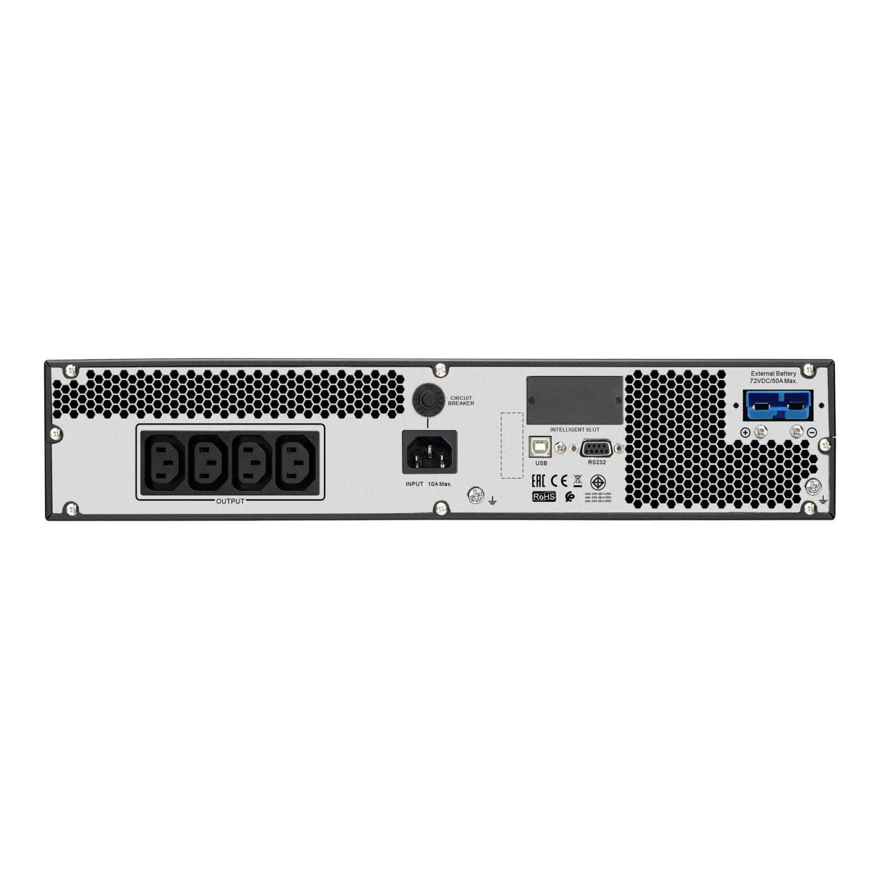 APC SRV2KRILRK 2kVA 1600W 4 AC Outlet Double-conversion Online UPS - Image 3