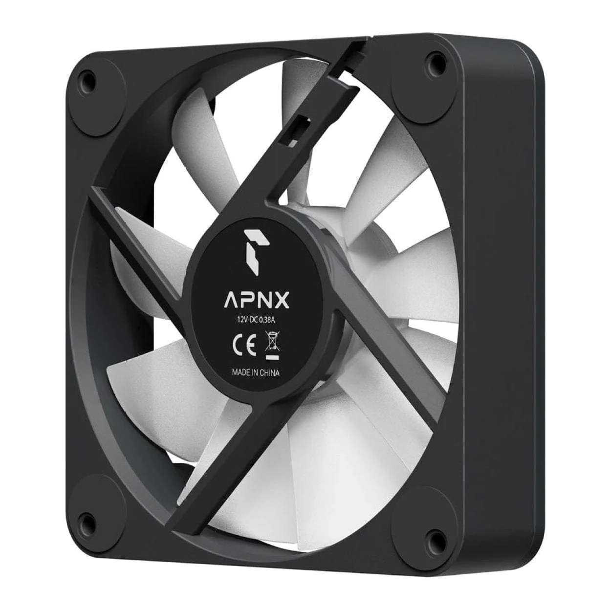 APNX FP1 120mm PWM ARGB Fan 3-pack Black FP1-120 PWM ARGB-B - Image 4