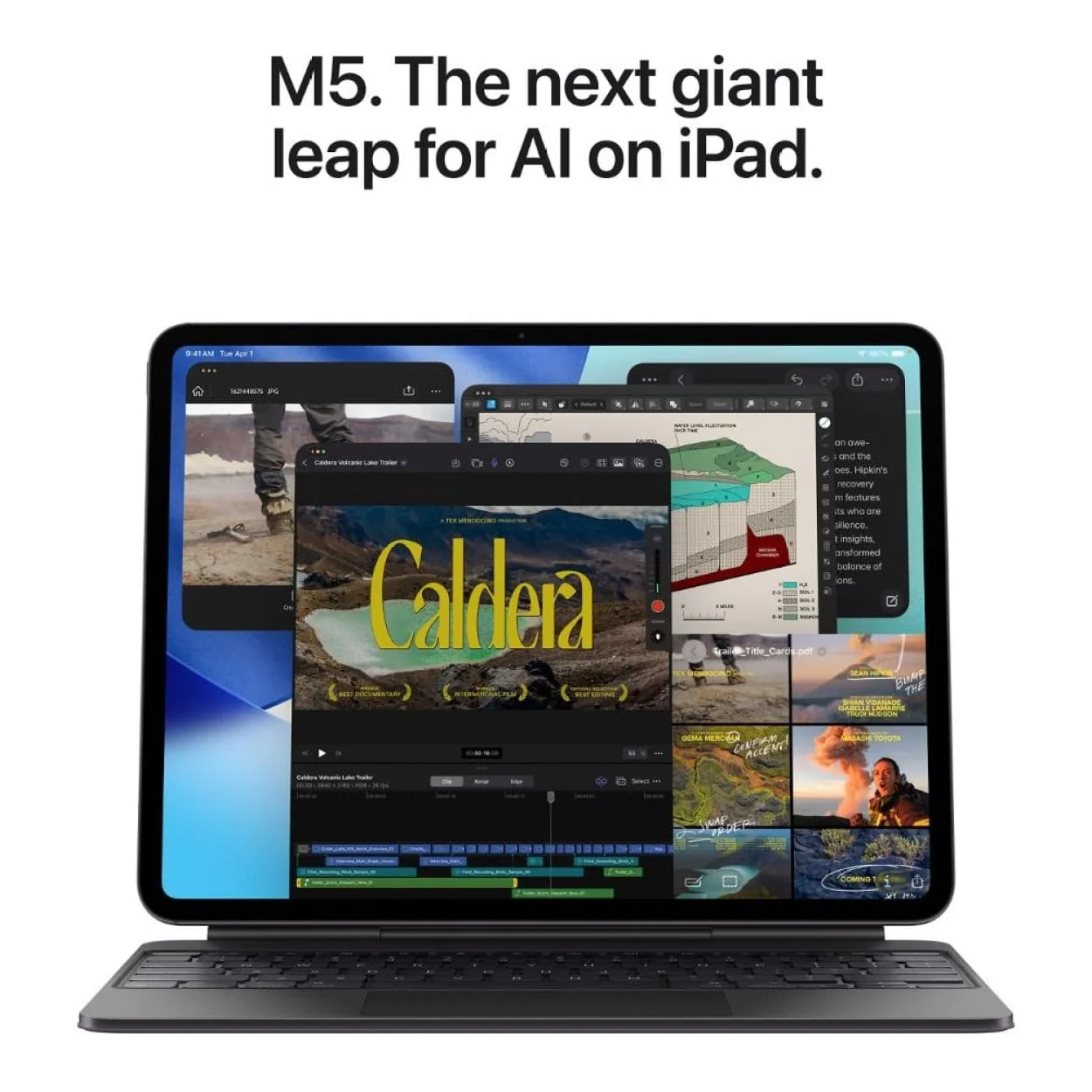 Apple 13-inch iPad Pro Tablet - Apple M5 1TB ROM 16GB RAM iPadOS 26 Wi-Fi Cellular Space Black ME8G4QA/A - Image 4