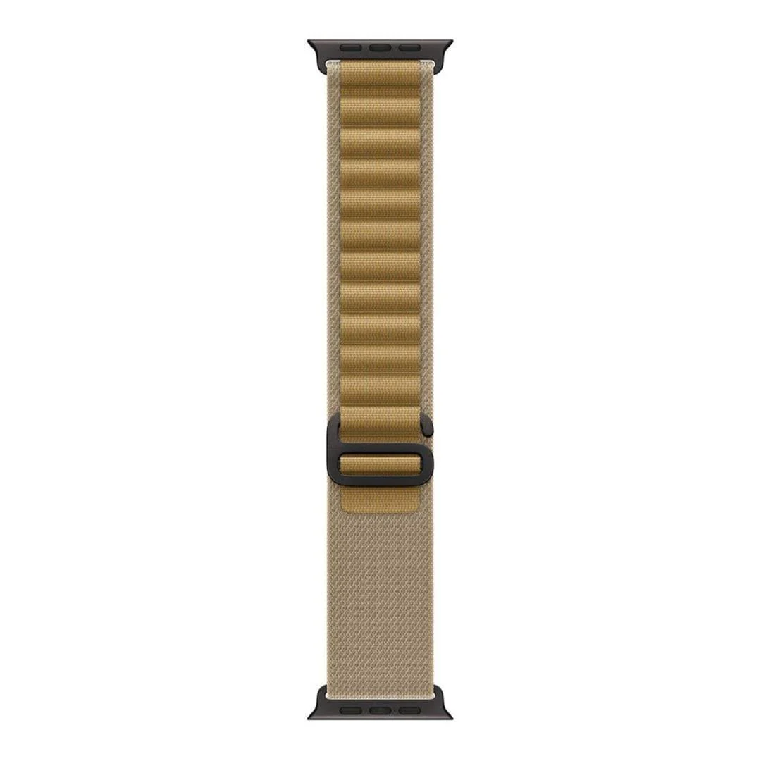 Apple 49mm Tan Alpine Loop with Black Titanium Finish Large MYQ23ZM/A