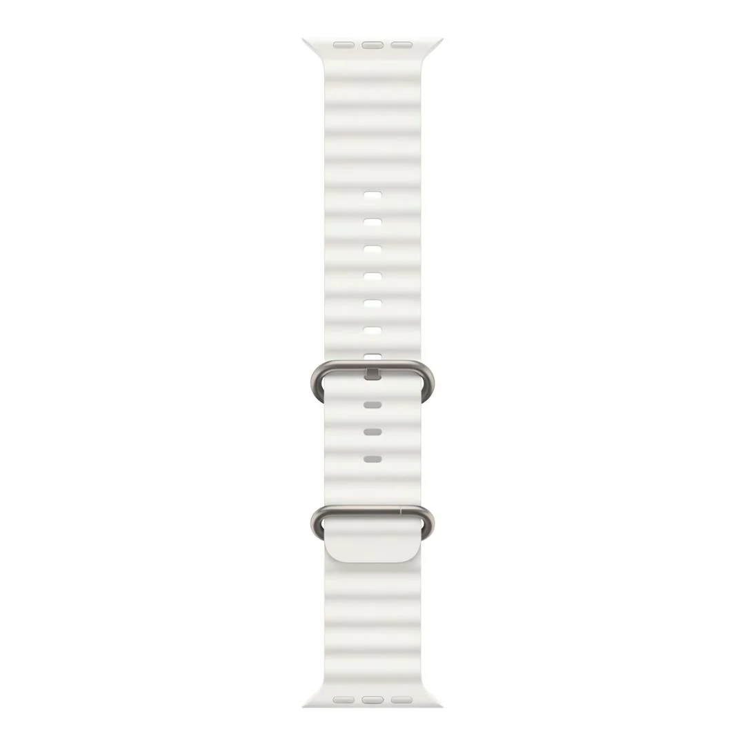 Apple 49mm White Ocean Band MQE93ZM/A